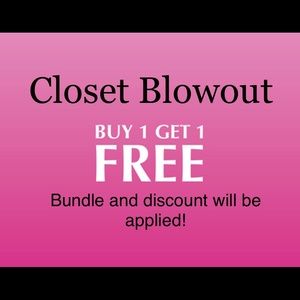 Buy one get one free